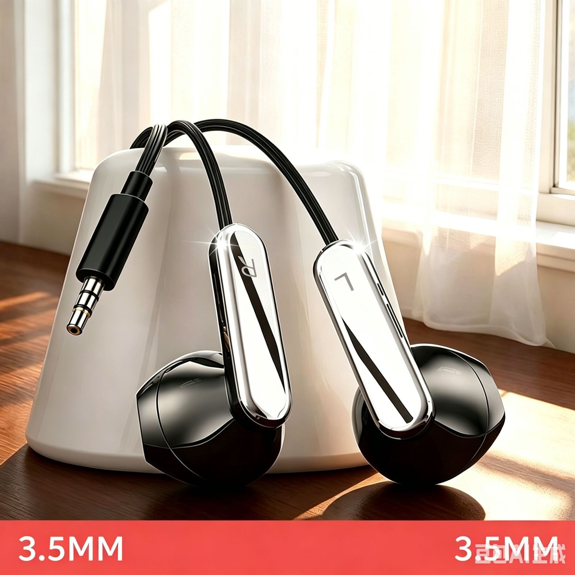 Fábrica de auriculares con cable en el oído de alta calidad de sonido adecuado para el control por cable general de Apple Huawei Glory-type - c