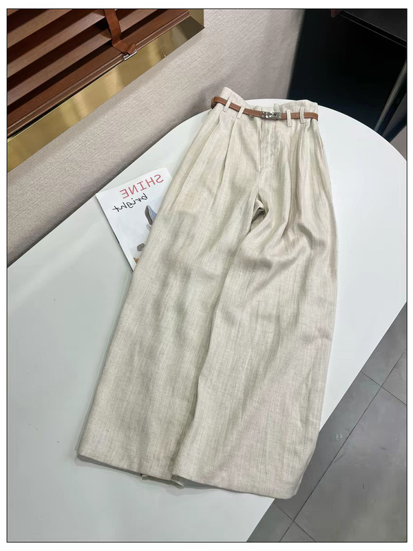 Old Money Style Tencel Ramie Linen Wide-Leg Pants for Women, Thin Style, 2026 Summer New Cotton-Linen Loose Straight Long Pants Old Money Style Tencel Ramie Linen Wide-Leg Pants for Women, Thin Style, 2026 Summer New Cotton-Linen Loose Straight Long Pants