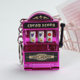 New cross-border fruit machine keychain electroplating slot machine retro shaker small toy raffle machine bag pendant