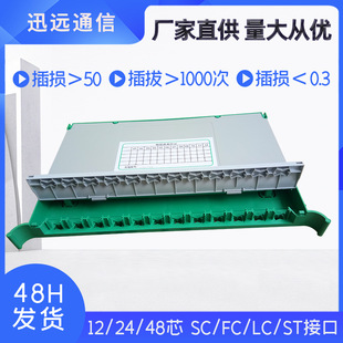 Integrated Fiber Fusion Tray 12-Core Fiber Fusion Module Scfc Optical Junction Box Flange Plate Ribbon Bundle Fiber Fusion Tray Terminal Plate