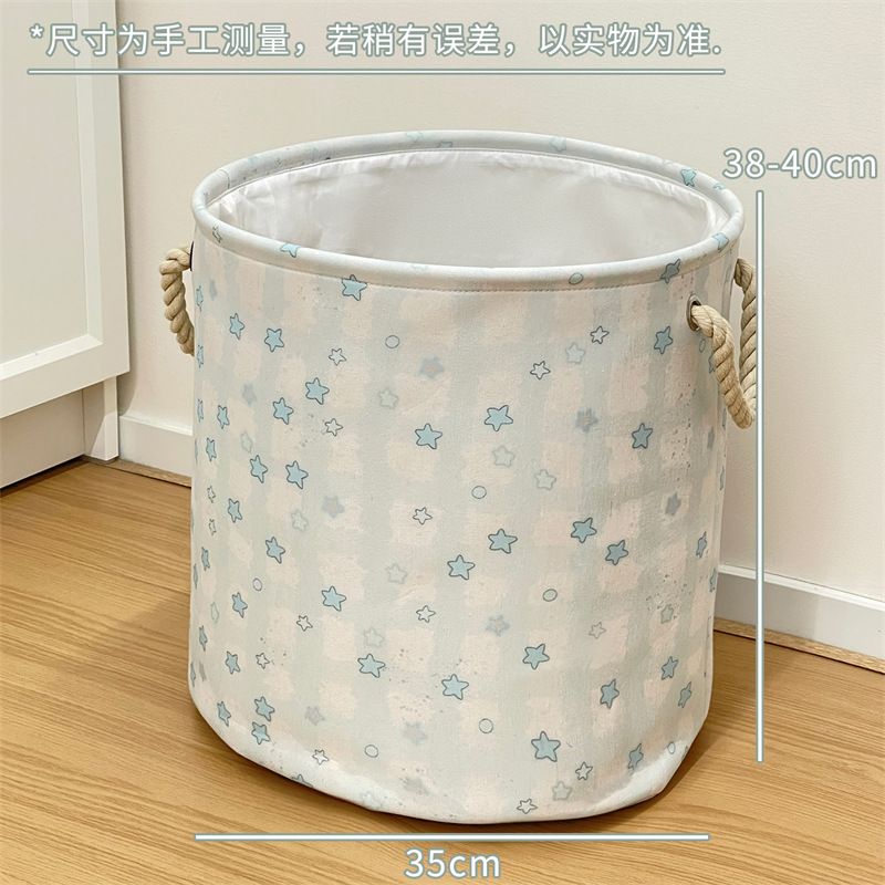 Linda canasta de ropa sucia plegable inodoro doméstico canasta de almacenamiento de ropa sucia baño dormitorio dormitorio canasta de ropa sucia grande