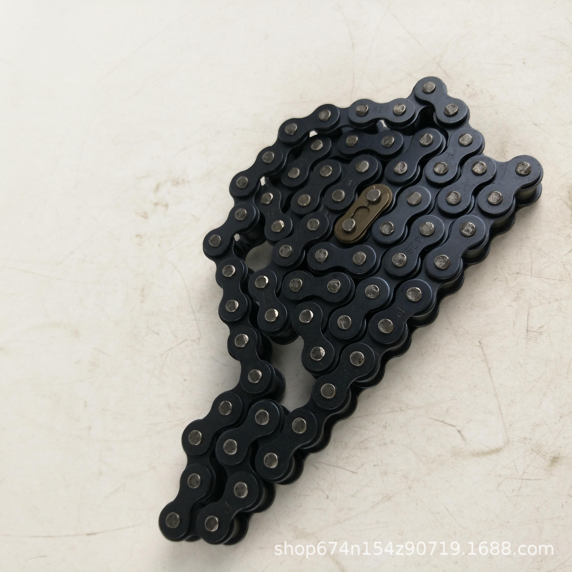 Suministro 428 sola cadena triciclo eléctrico cadena 54 sección cadena triciclo eléctrico Accesorios Al Por Mayor