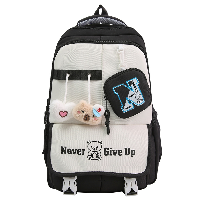 2025 nuevo estilo Mori ins de gran capacidad, alto valor, moda, lindo, simple y versátil, mochila para estudiantes de secundaria y preparatoria