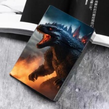 哥斯拉毁灭地球核辐射创意烟盒 塑料自动弹开创意烟盒软硬通用