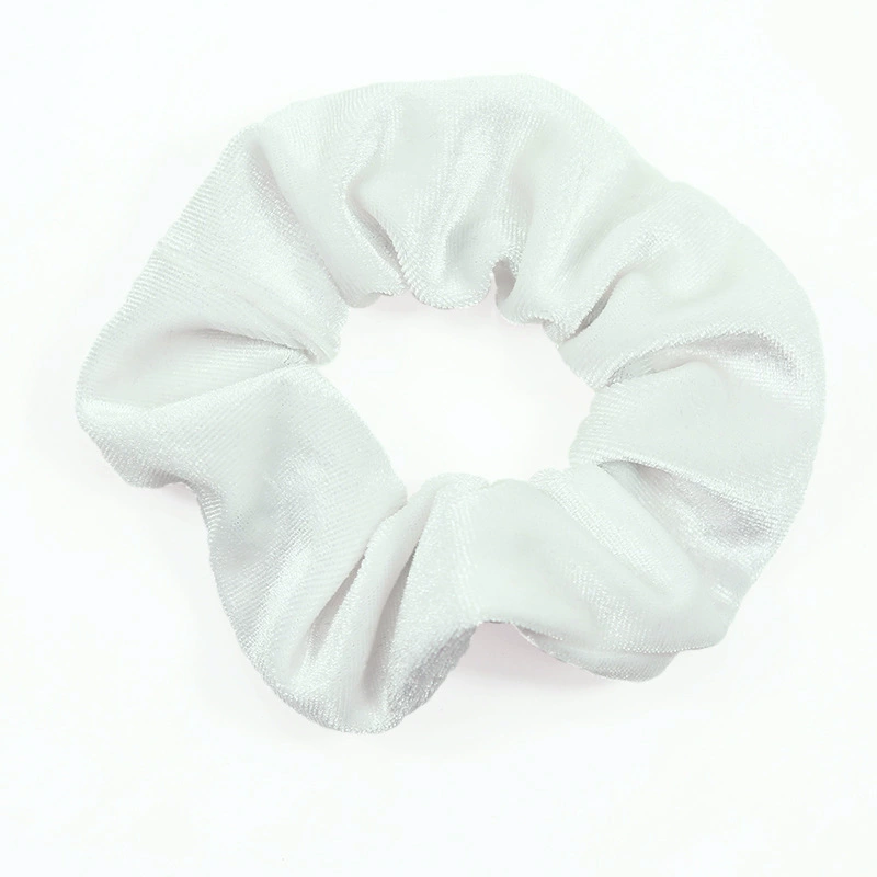 Hair Scrunchie (Swan) multicolour, European style, simple elegant design, 9.5×3.5 cm