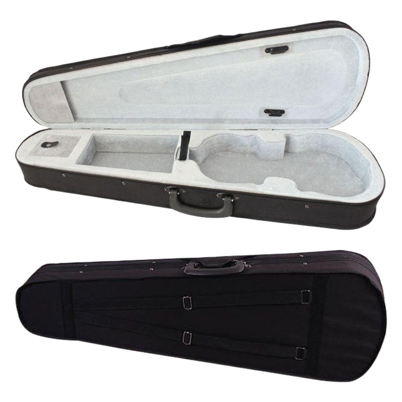 Estuche ligero para violín o instrumento similar, con correa