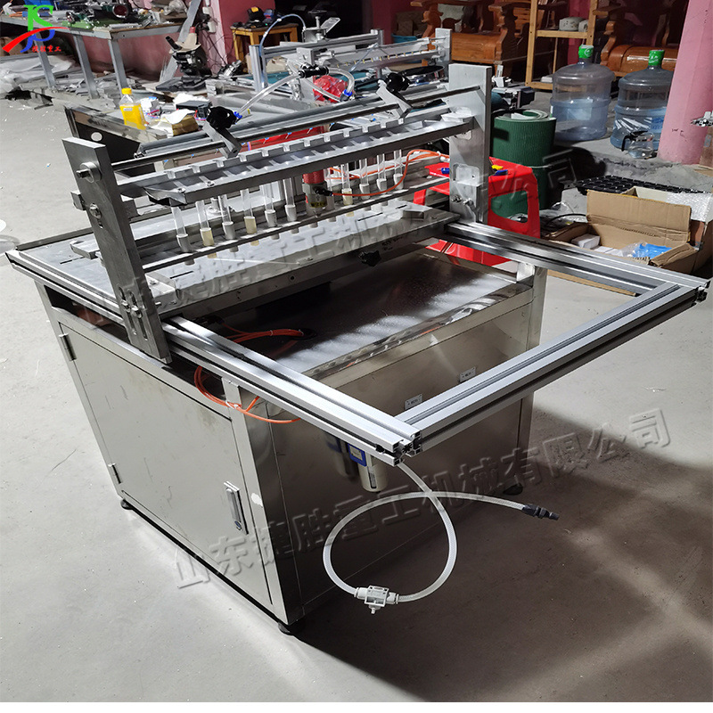 Semillera de enchufe semiautomática pimienta tomate repollo Semilla de plántulas Máquina automática esponja placa plantadora image 4