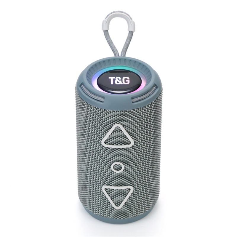 新しいrgbライト円柱ギフト重低音tg656 bluetoothスピーカー屋外スポーツサブウーファー携帯オーディオ|undefined