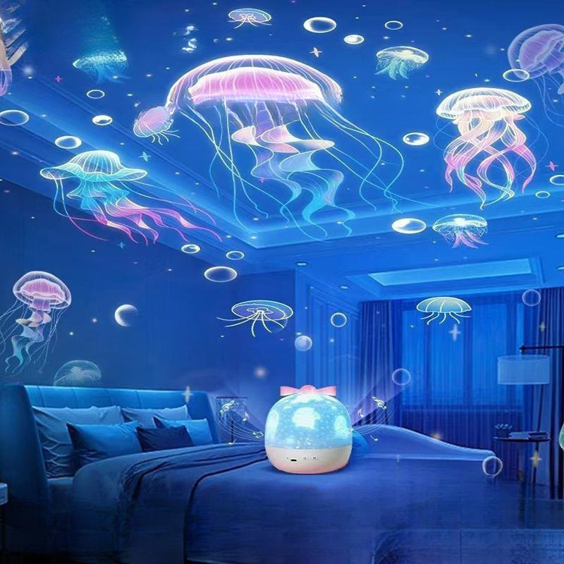新款万火星空投影仪小夜灯抖音氛围灯浪漫感走心生日闺蜜开学包邮|undefined