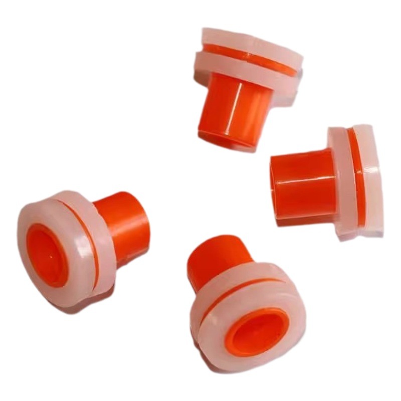 Material no crudo con junta 4 puntos 6 puntos almohadilla de silicona sello de la tubería de entrada de la válvula de ángulo del grifo en lugar de materia prima con almohadilla a prueba de fugas