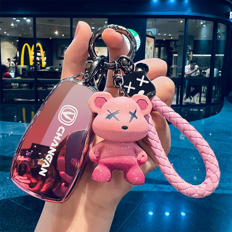 Especial Chang 'an cs75plus llave univ escape cs55 Auchanz6 escape x5 segunda y tercera generación de botón de carro mujer