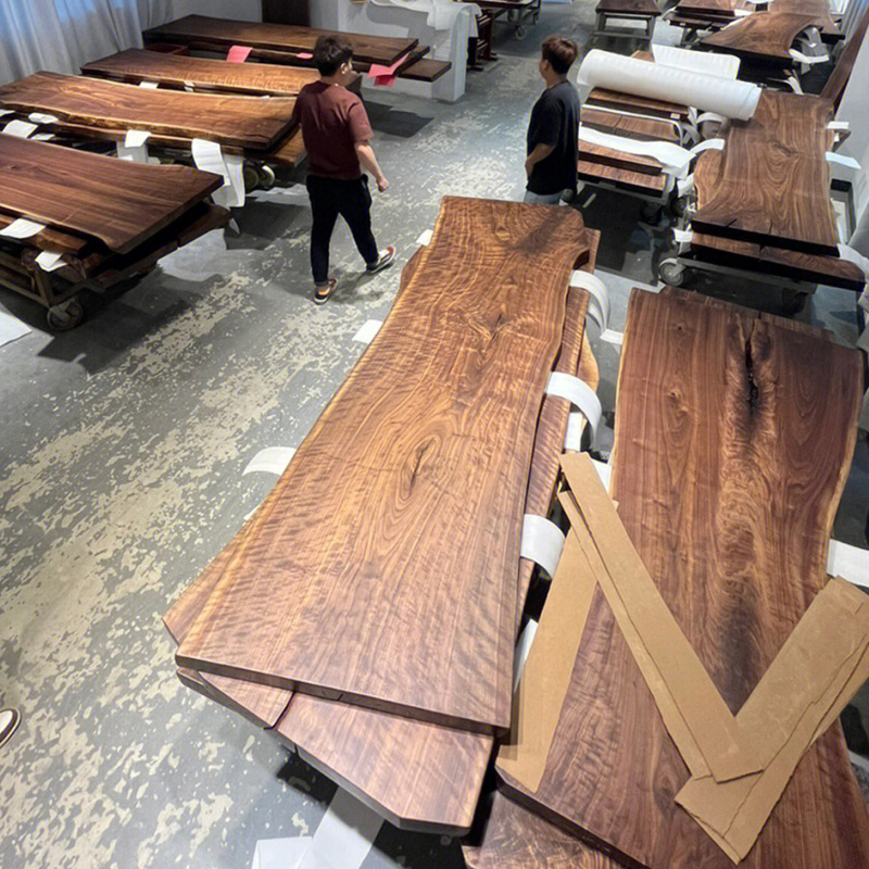 North American Black Walnut Large Board Log Zen Tea Room Tea Table Solid Wood Office Desk Desk Natural Edge Dining Table Tea Table North American Black Walnut Large Board Log Zen Tea Room Tea Table Solid Wood Office Desk Desk Natural Edge Dining Table Tea Table