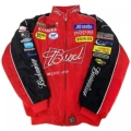 Budweiser red (embroidery and cotton)