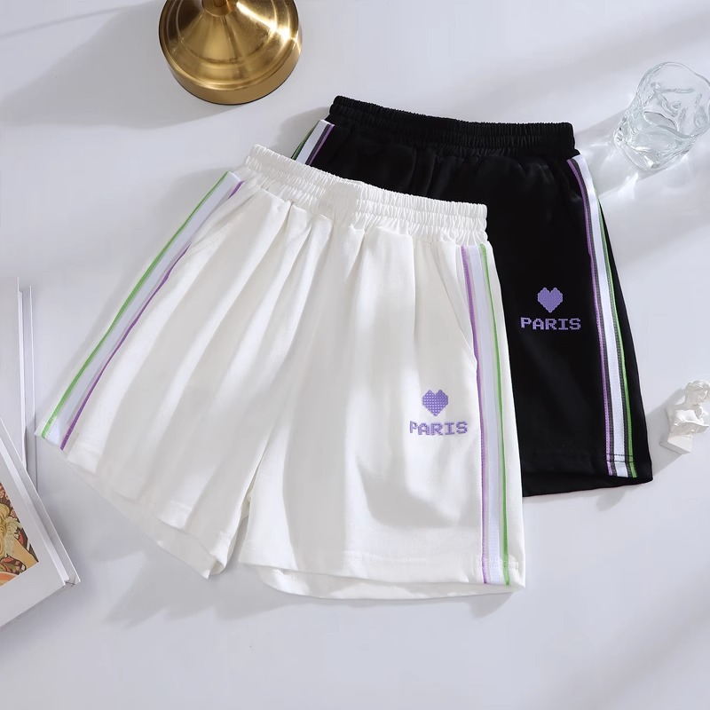 Mädchen Freizeitsportshorts Für Den Sommer, Bequeme Weithosen_voghion.com