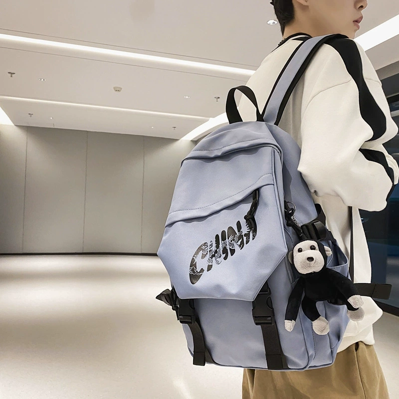 Capacious backpack for leisure, bag