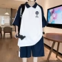 初中夏季学生短袖运动服