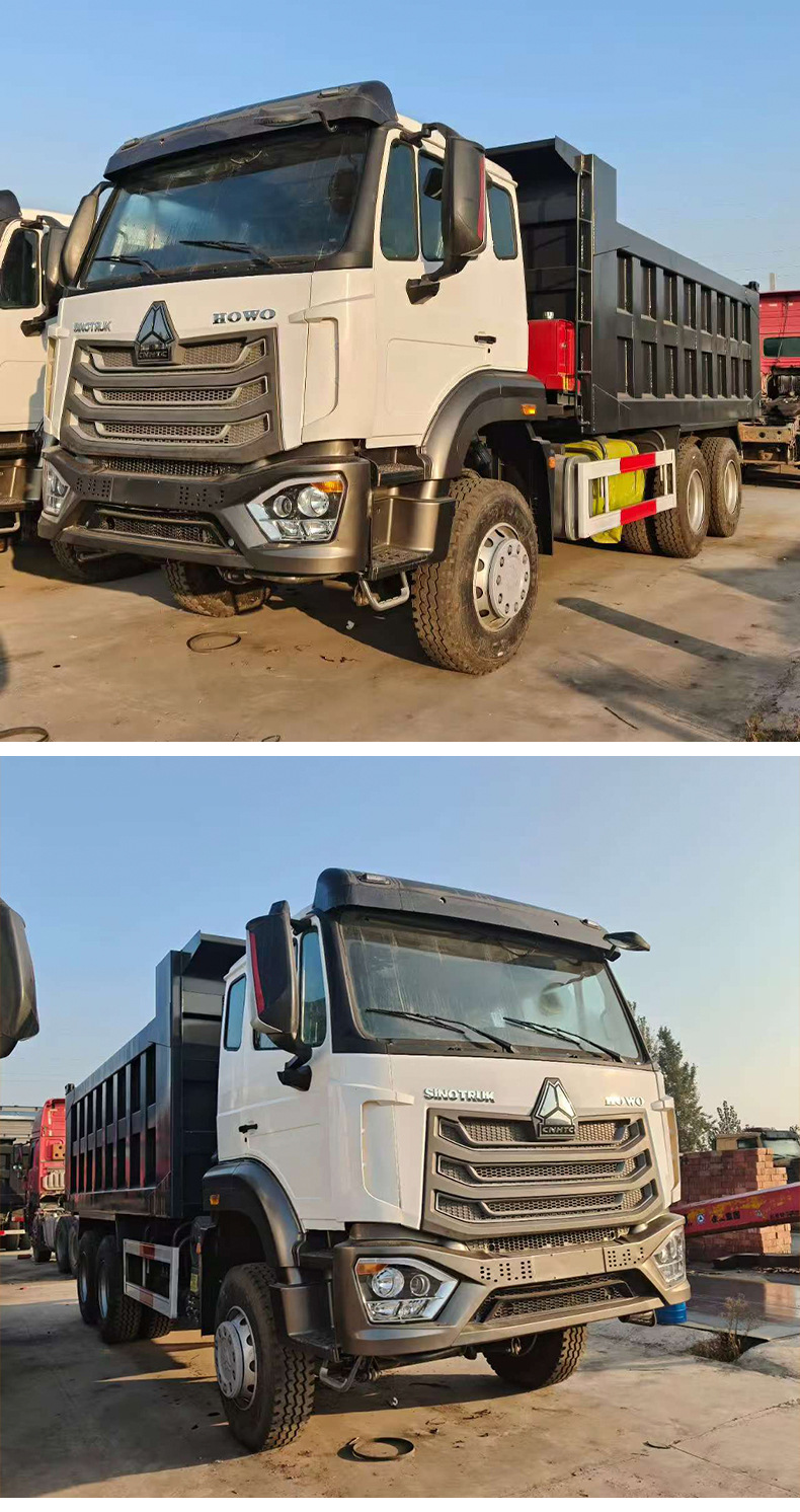 Howo Dump Truck, Eight-Wheel Dump Truck, Mining Dump Truck, Gravel Transport Truck, Used Mining Truck