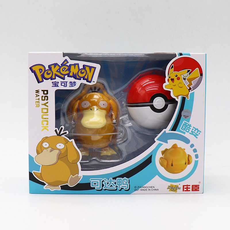 Figura de Juguete de Pikachu Transformable de Pokémon de Johnson & Johnson, Muñeco de Peluche, Adorno, Modelo de Gengar