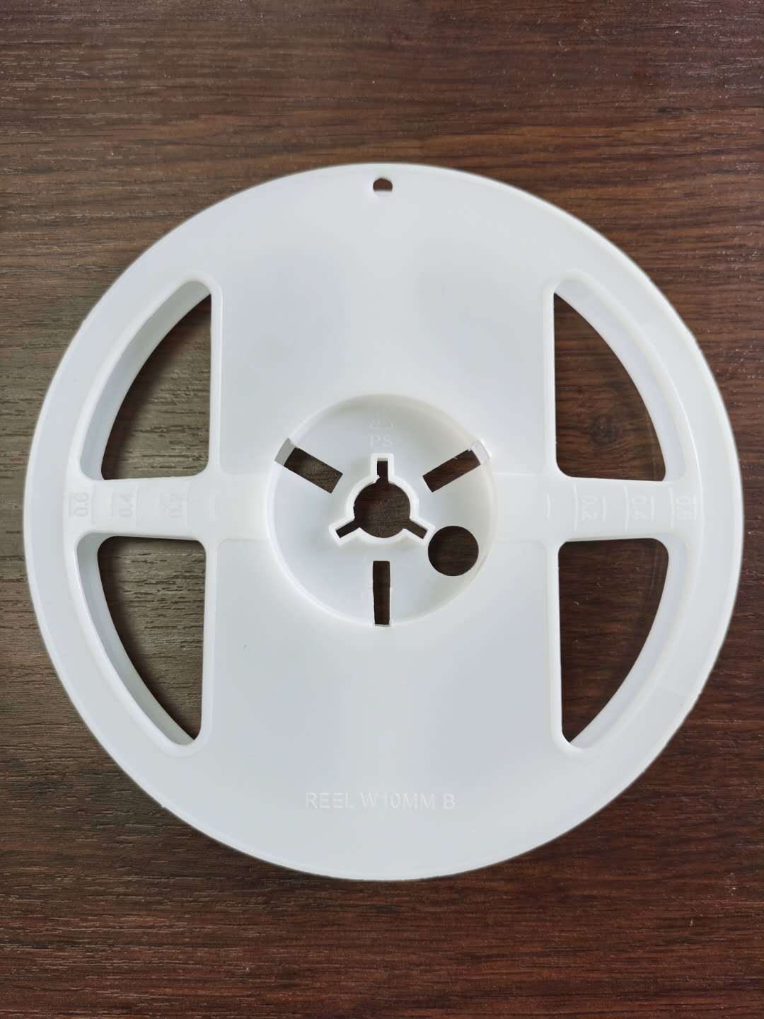 厂家直销 6寸152MM*10白色全新塑胶原料灯条灯带载带封装环保卷盘