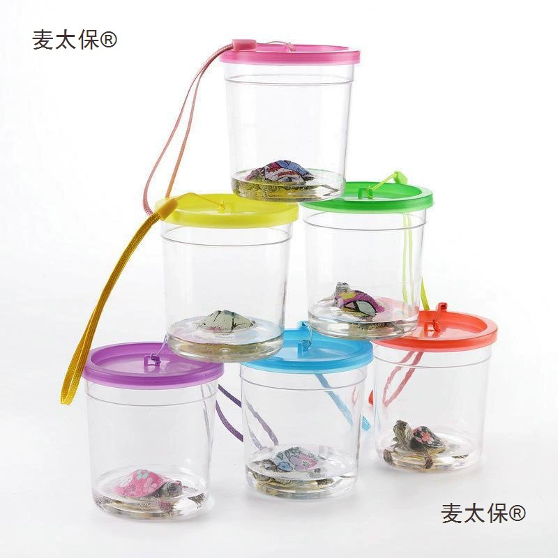 Plastic small aquarium, банка для хранения, increased thickness