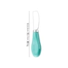 Blue ceramic handle cream knife