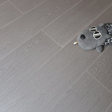 12mm木地板強化復合水洗基材耐磨防水北歐灰色家用酒店廠家直銷