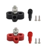 Red and black single stud-M8