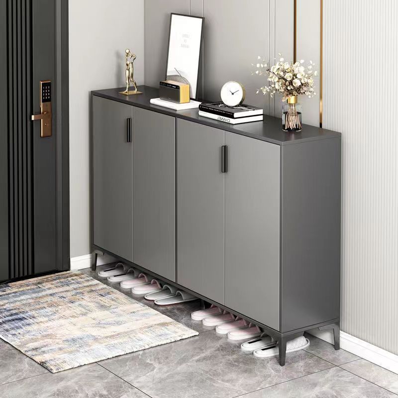 Entrance Door Shoe Cabinet, Home Entrance Double-Door Shoe Cabinet, Simple New Multi-Layer Storage Cabinet, High-Looking Shoe Rack
