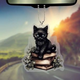 Cross-border New Acrylic Flat to Gothic Books Halloween New Products