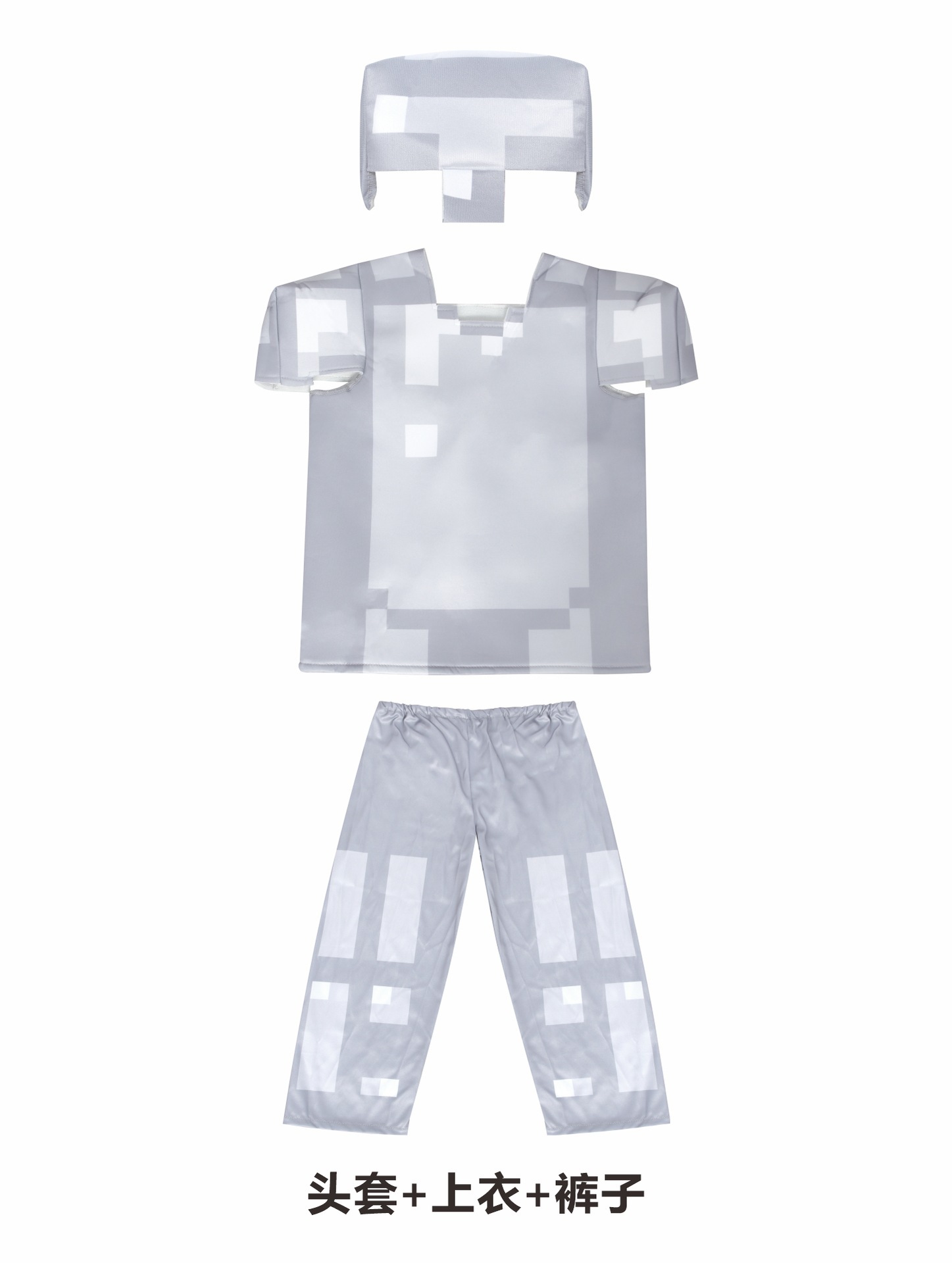 Disfraz de Minecraft para niños, disfraz de Steve para actuación en escenario, disfraz de Minecraft para Halloween