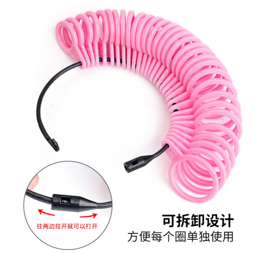 Standard Plastic Hoop in Multiple Colors, Ring Size Band, Adjustable Finger Size Ring Hoop