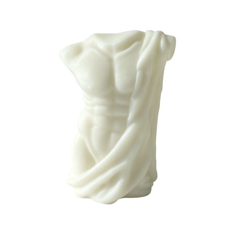 Jiahuimei cuerpo humano vela molde DIY Cuerpo Humano decoración de yeso molde de silicona en stock