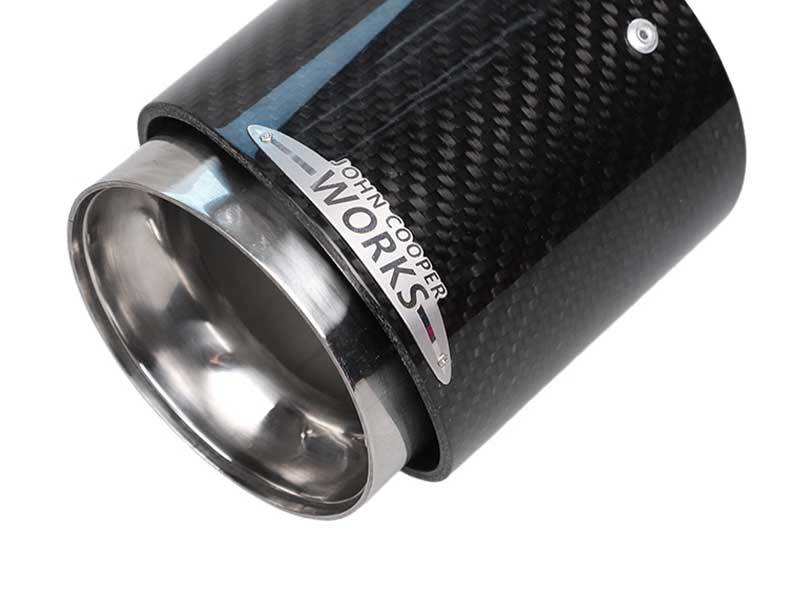 Suitable for Bmw Minicoopers Car Tailpipe Rfjcw Carbon Fiber Modified Exhaust Pipe Tailpipe