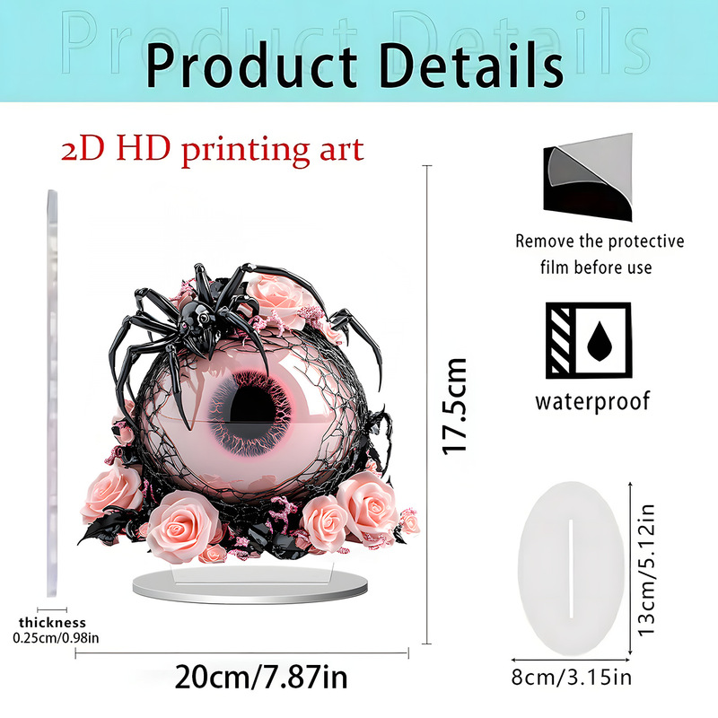 国境を越えた新しい動物 2D アクリル平面装飾品ホームオフィスデスクトップ装飾玄関|undefined