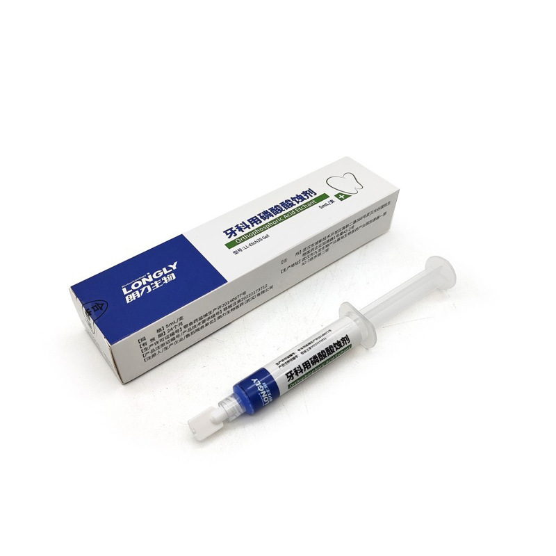 Material dental Wuhan Langli biológico 35% ácido grabado dental fosfato grabado oral