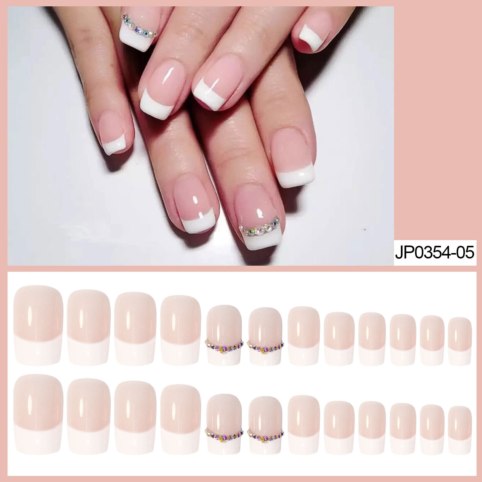 Explosive style of manicure, French dril...
