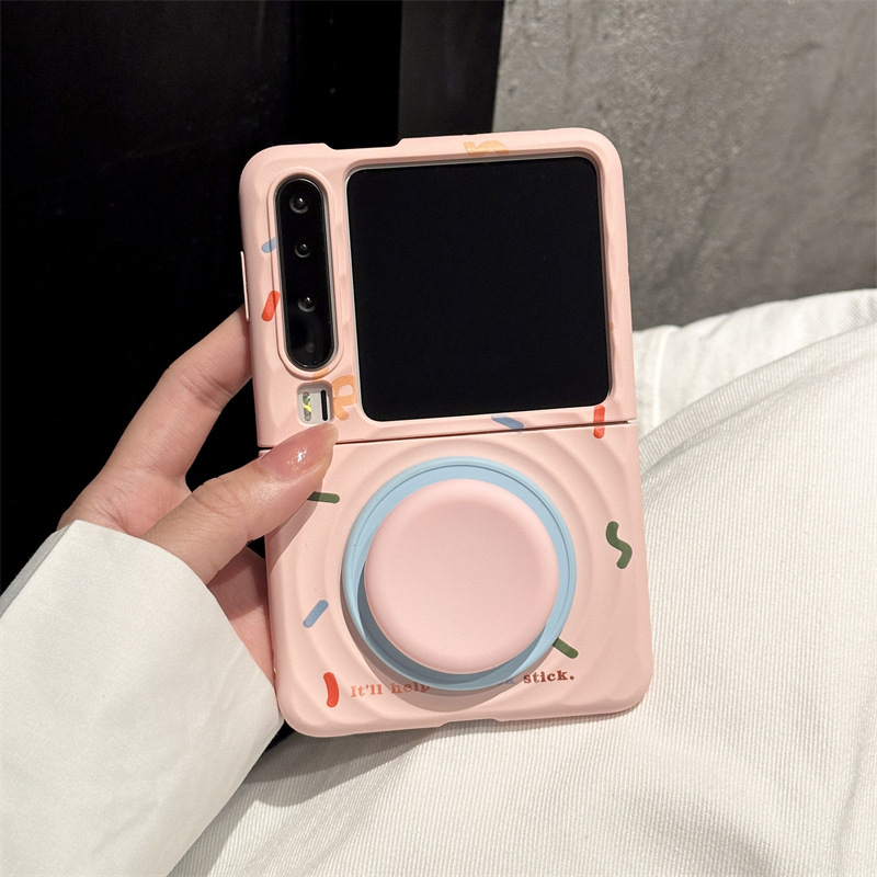 Huawei puraX 携帯電話ケース折りたたみスクリーン Honor magicVlfip オールインクルーシブスタンドに適した新しいスタイルのウェーブリボン|undefined