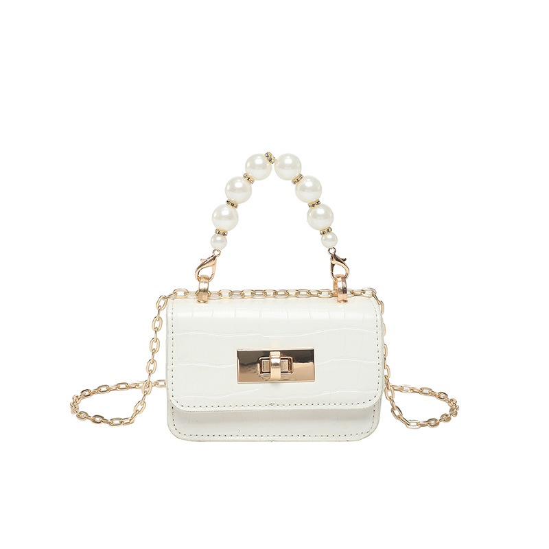 Bolsa de hombro de este año, cocodrilo, bolso de cinturón, primavera 2025, nueva textura de moda, mini bolso de cadena de moda