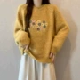 新款圆领秋冬长袖毛衣