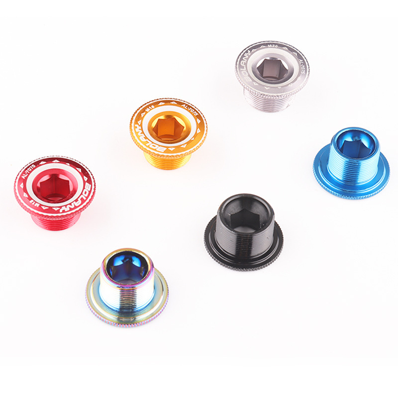 BOLANY mountain bike cubierta del cigüeñal M18 M20 hueco integrado tornillo compatible con XI manuo IXF