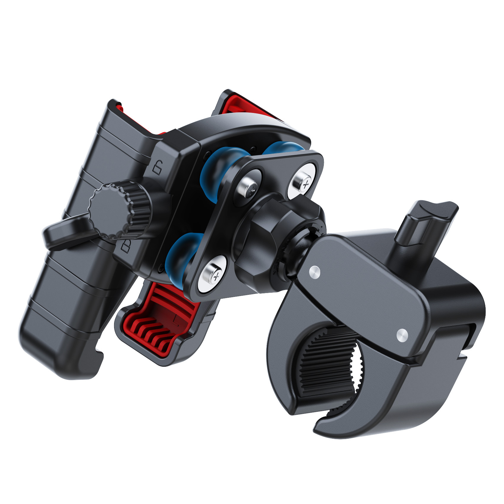 衝撃吸収機能付きクロスボーダー新型バイク携帯電話ホルダー電気自動車自転車ナビゲーション携帯電話ホルダーバッテリーマウンテンライディング