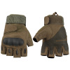 Street tactics complex men's gloves for gym, fingerless