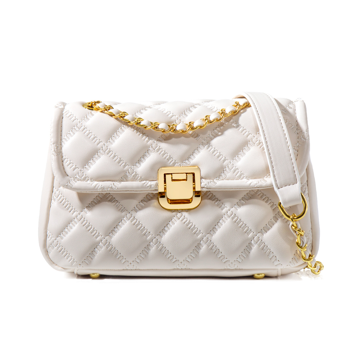 Send girlfriend mobile phone Lingge Qixi gift women's bag 2024 new handbag daily commuting_voghion.com