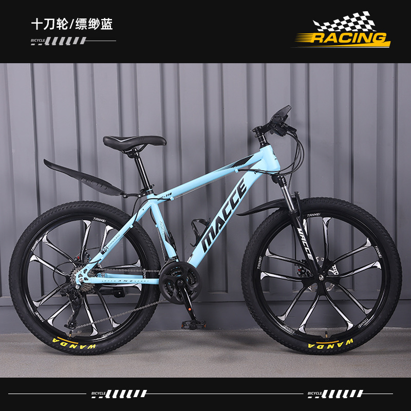 Bicicleta de montaña Coche deportivo ligero todoterreno para adultos Carreras de carretera para jóvenes