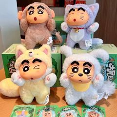 52TOYS クレヨンしんちゃんブラインドボックスビッグテールシリーズビニールぬいぐるみペンダント人形トレンディなフィギュア装飾ギフト