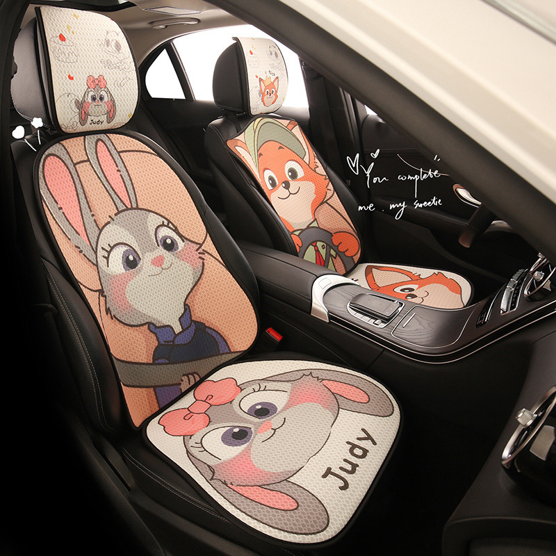 Car Seat Cushion New Model Summer Cooling Cushion Four-Season Universal Seat Cushion Non-Slip Cartoon Ice Silk Breathable Seat Cushion Cute Car Seat Cushion New Model Summer Cooling Cushion Four-Season Universal Seat Cushion Non-Slip Cartoon Ice Silk Breathable Seat Cushion Cute