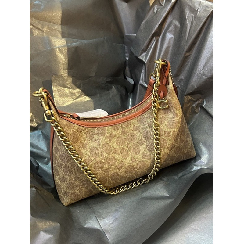 Coach New Women's Bag Juliet Chain Underarm Bag Handbag Tote Bag Single Shoulder Crossbody Bag Trendy Coach New Women's Bag Juliet Chain Underarm Bag Handbag Tote Bag Single Shoulder Crossbody Bag Trendy