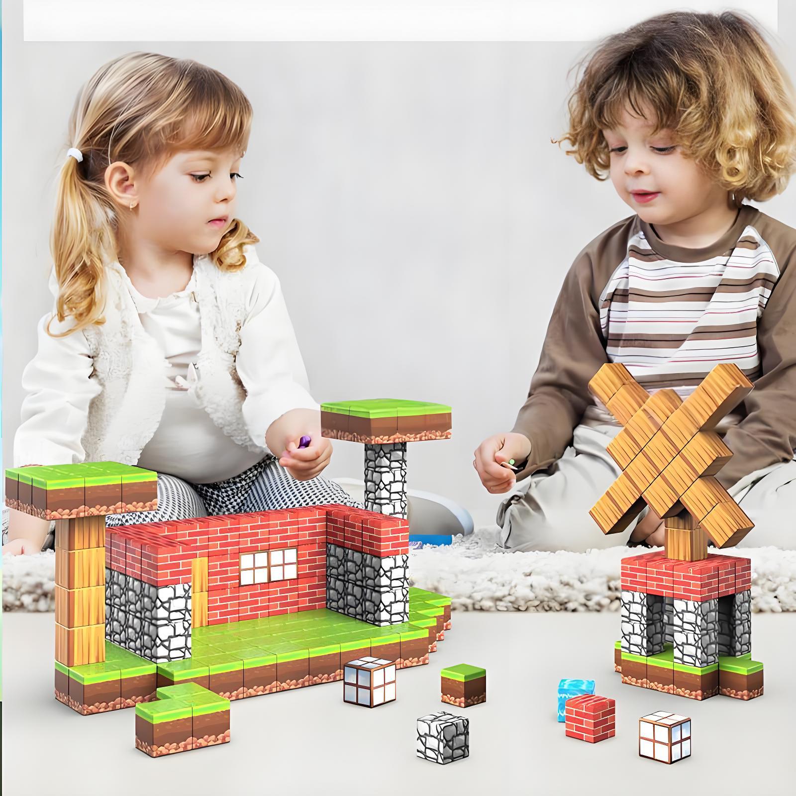 Stem, magnetic constructor, set, wholesale