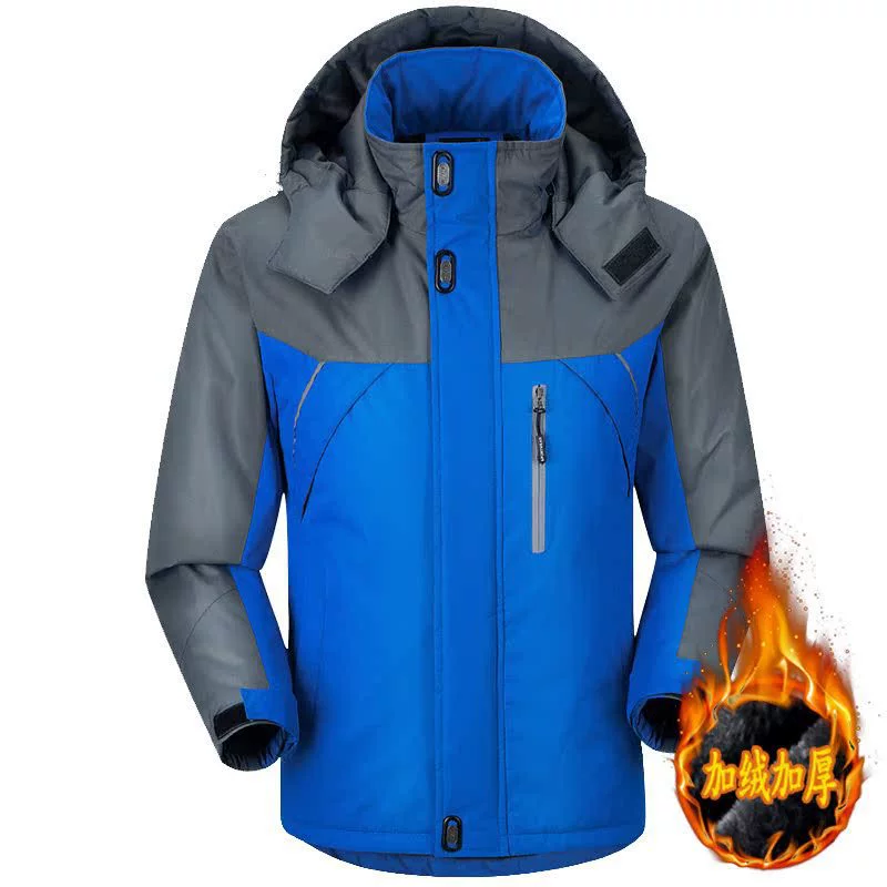 Keep warm men's windproof down jacket for work