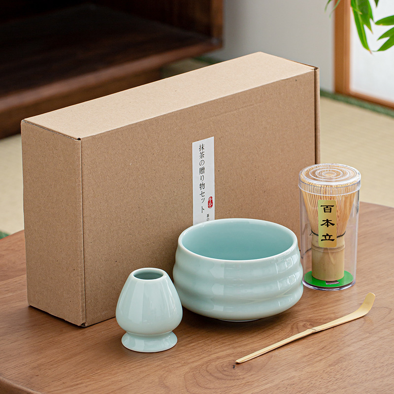 Juego de batidor de matcha japonés hecho a mano, soporte de bambú para batidor, juego de batidor de té, herramientas para la ceremonia del té de la dinastía Song